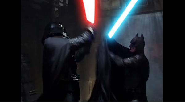 ¡Impresionante! Batman vs Darth Vader ¿Quién ganará? - VIDEO