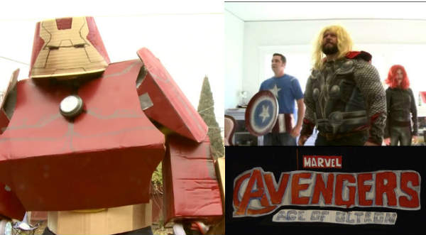 Mira la parodia más barata del  trailer de Avengers 2 - VIDEO