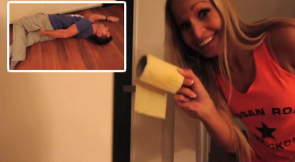 Broma Viral: Novia roció 'gas pimienta' en el papel higiénico que su novio usaría, como venganza - VIDEO