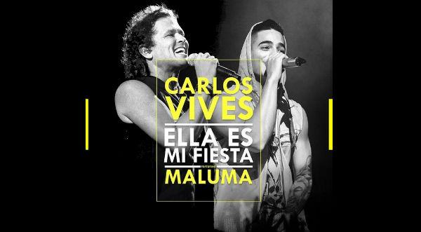 Carlos Vives y Maluma presentan 'Ella es mi fiesta'- VIDEO