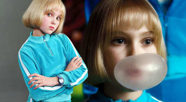 Mira cómo luce 'Violet' la pequeña niña rubia de la película 'Charlie y la fábrica de chocolate' - FOTOS