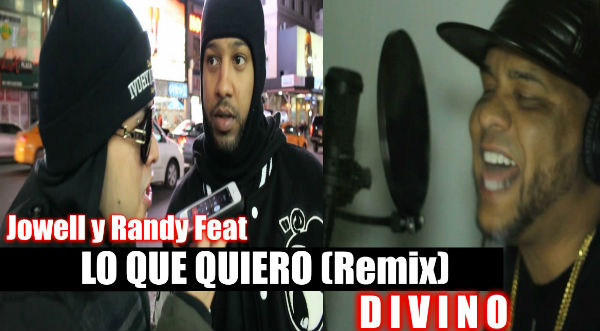 Jowell y Randy graban remix de tema junto a Divino- VIDEO