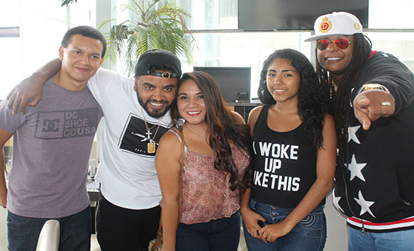 Almuerzo exclusivo con Zion y Lennox y los ganadores de Onda Cero