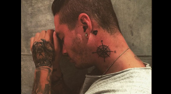 ¡Loco por los tatuajes' J Balvin sorprendió con un nuevo tatuaje - FOTO