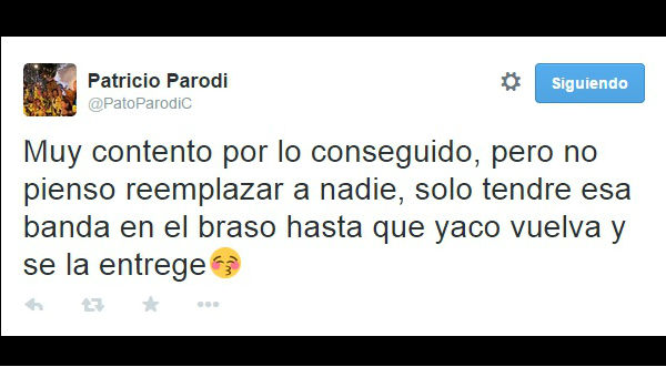 Patricio Parodi es criticado en Twitter - FOTO
