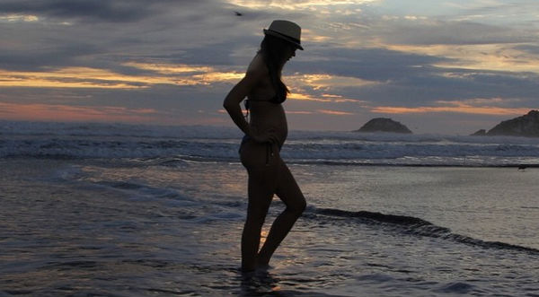 Anna Carina comparte tierna fotografía de su embarazo