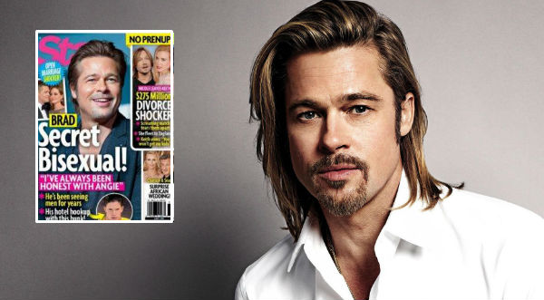 Medio internacional asegura que Brad Pitt es bisexual- FOTOS