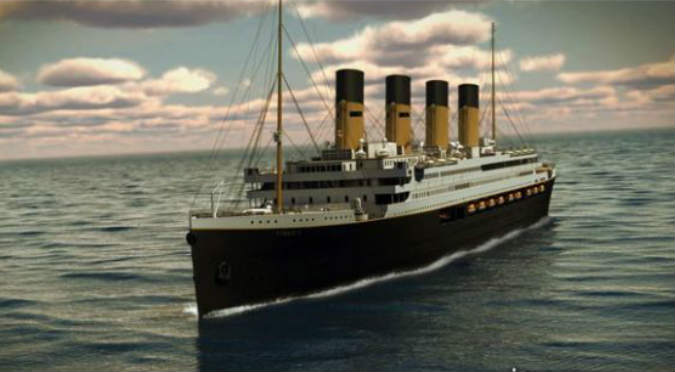 ¿Subirías? Construyen un nuevo Titanic en China - VIDEO