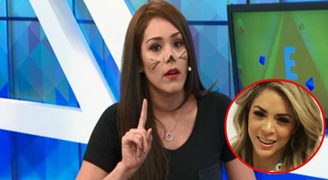 Karen Schawrz no se calla nada y 'cuadra' a Sheyla Rojas - VIDEO