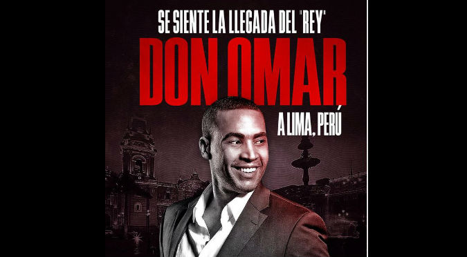 Don Omar emocionado con su visita al Perú para el Urban Latin Party- FOTO