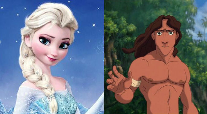 ¿Princesas Elsa y Anna son hermanas de Tarzán? La respuesta de Disney aquí