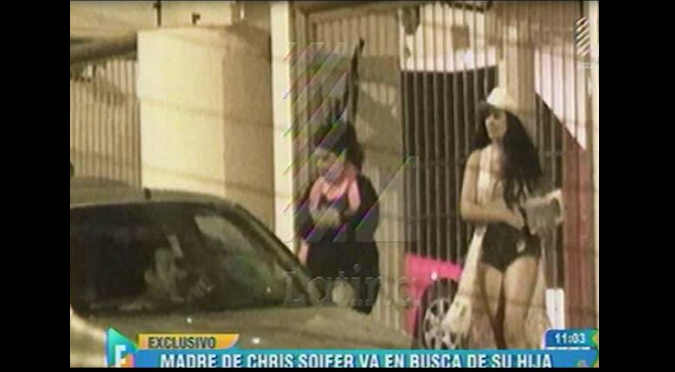 Madre de Chris Soifer la saca del departamento del 'Churrito' - VIDEO