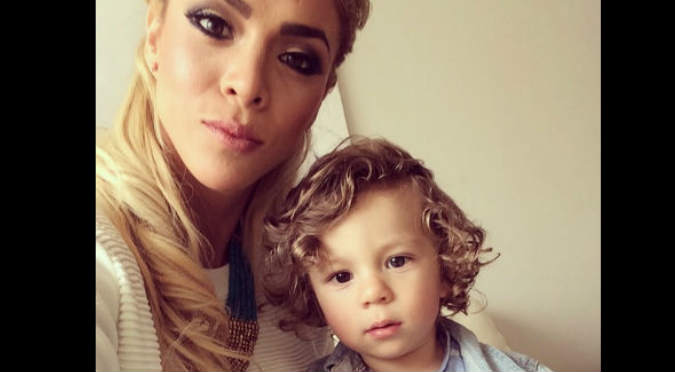 ¡Awwww! Antoñito es todo un héroe junto a Sheyla Rojas – VIDEO