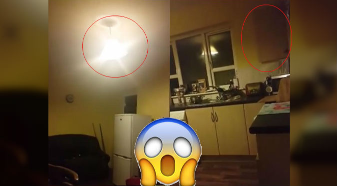 ¡Actividad paranormal! Graban cómo objetos se mueven solos en una casa – VIDEO