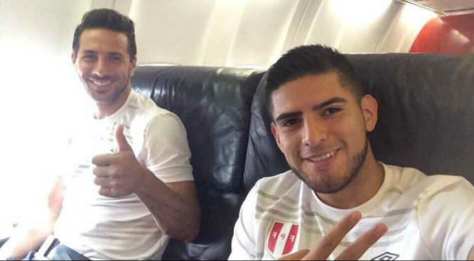 ¡Con los ánimos arriba! ¡Mira los selfies de la selección peruana!