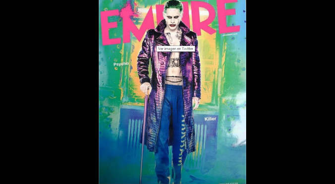 'Suicide Squad': Checa las inéditas portadas de Jared Leto como el Joker – FOTOS