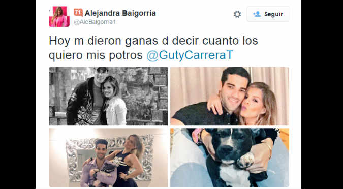 ¡Awww! No podrás creer lo que hizo Alejandra Baigorria por Guty Carrera – FOTOS