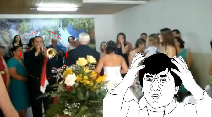 YouTube: Este es el peor trompetista que podrías contratar para una boda