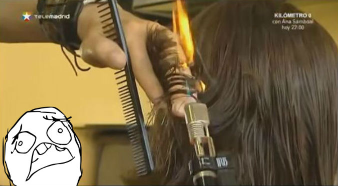 YouTube: ¿Corte de cabello con fuego y espadas? Mira cómo es este corte extremo