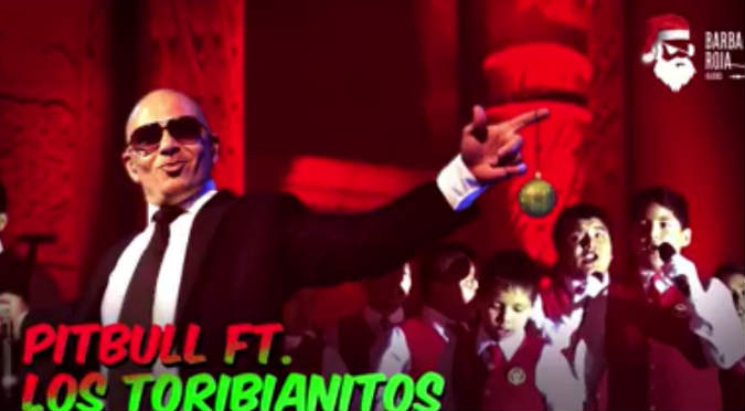 ¡Wtf! Este es el villancico bailable de Pitbull Ft Los Toribianitos - VIDEO