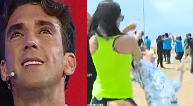 ¡ A patadas! Antonio Pavón recibió tremenda paliza por pasarse de la raya con chica reality – VIDEO