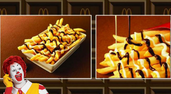 ¡WTF! McDonalds venderá papas fritas con salsa de chocolate - VIDEO