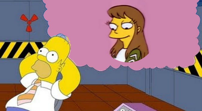 Los Simpson: En nueva temporada Homero tendría romance con una veinteañera...