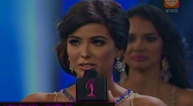 ¡Asuu! Ivana Yturbe reaccionó de la peor forma luego de perder el Miss Perú