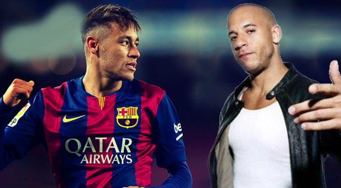 ¡Del fútbol al cine! Neymar y Vin Diesel graban película de acción juntos - FOTO