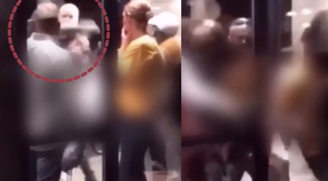 ¡A puñetazos! Justin Bieber terminó en el suelo luego de pelearse con... (VIDEO)