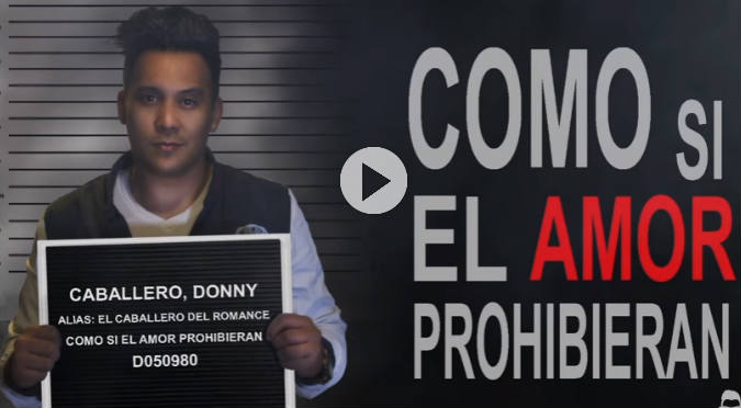 ¡Tienes que escucharlo! Donny Caballero presenta su nuevo éxito 'Como si el amor prohibieran' (VIDEO)