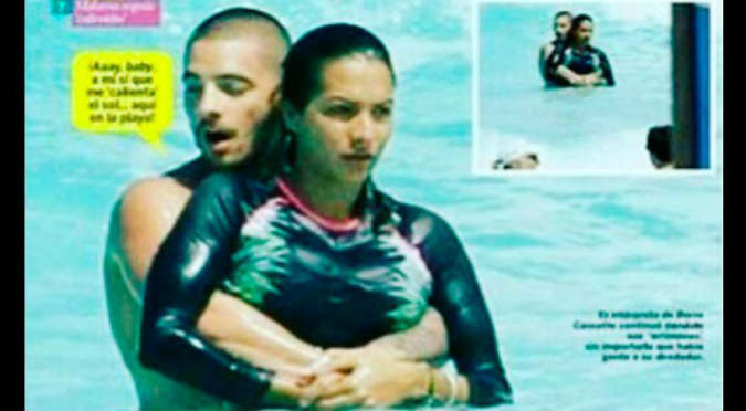 Maluma: ¡Ampayan a cantante ¿teniendo relaciones? en la playa! - FOTOS
