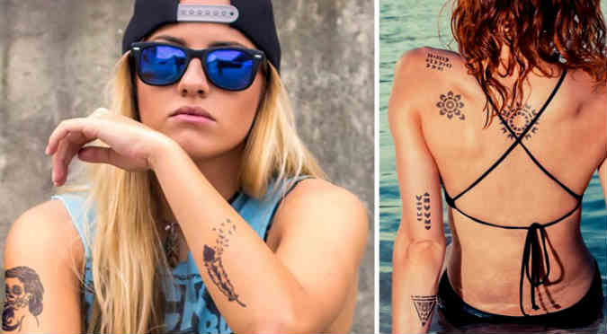 Mira estos 15 diseños originales para tus tatuajes temporales - FOTOS
