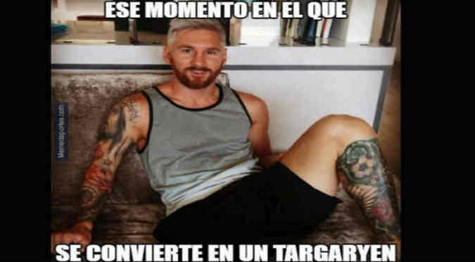 Lionel Messi: Mira los divertidos memes  tras su impactante  cambio de look - FOTOS