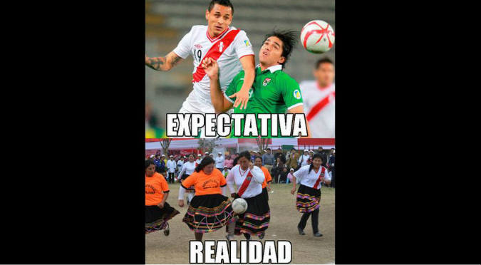 Perú vs Bolivia: Mira los memes que calientan el partido (FOTOS)