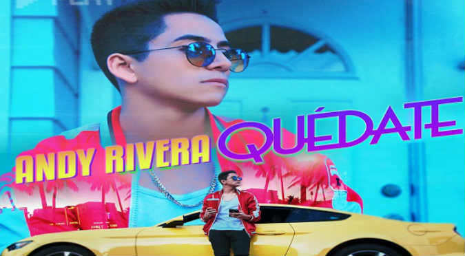 ¡Buenazo! Andy Rivera sorprende con su éxito 'Quédate' (VIDEO)