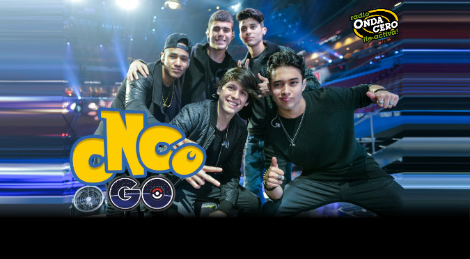 CNCO estrena su versión de #PokemonGO
