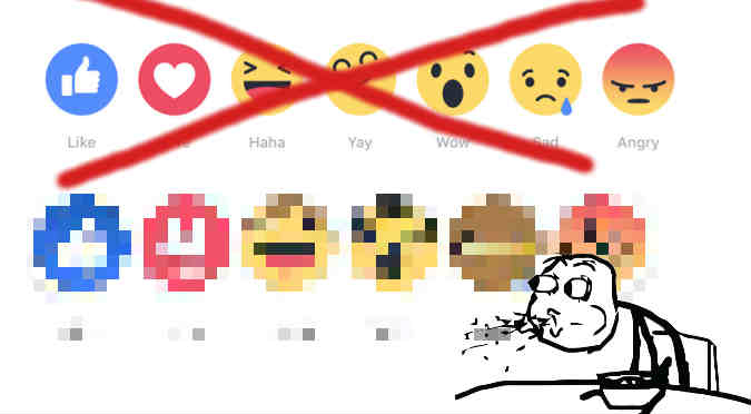 Facebook: Las reacciones de la app serán reemplazados por estos modelos