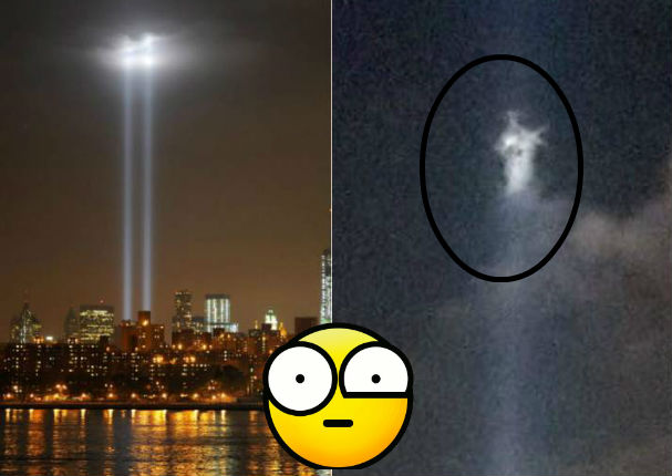 Apareció un ángel en pleno homenaje a las víctimas del 11 de septiembre - VIDEO