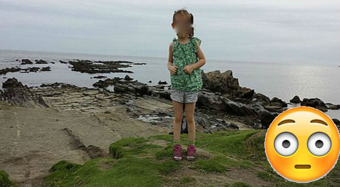 Viral: Le tomó una foto a su hija y detrás de ella apareció algo terrorífico