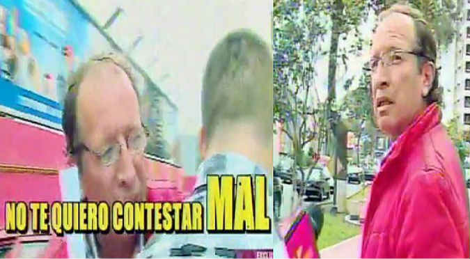 ¡Queee! ¿Padre de Yahaira insultó a reportero de Latina? (VIDEO)