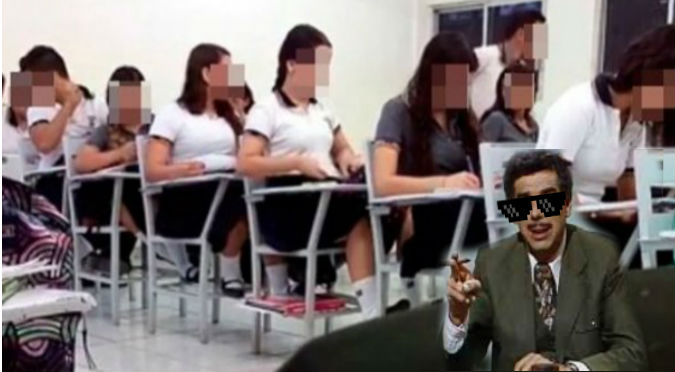 Facebook:  Plagiaron en el examen y el profesor les puso esta trampa  - VIDEO
