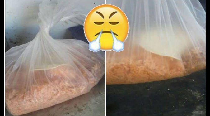 Facebook: Se quejó por recibir su almuerzo en bolsa y esto pasó - FOTOS