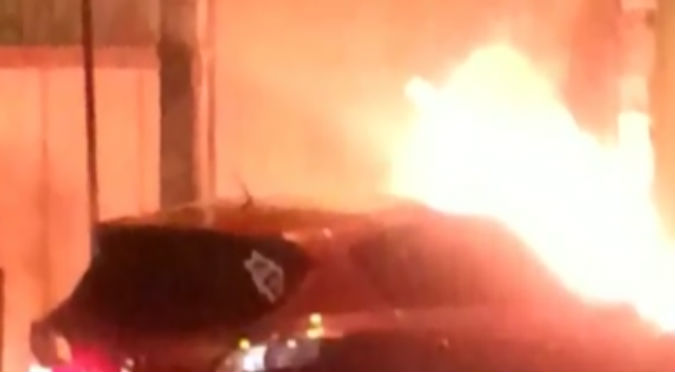 ¡Malazo! Chico reality sufrió atentado y hasta le quemaron su auto (VIDEO)