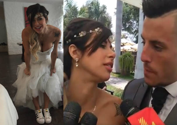 ¡No se escapó! La polémica Xoana González se casó y así fue su boda