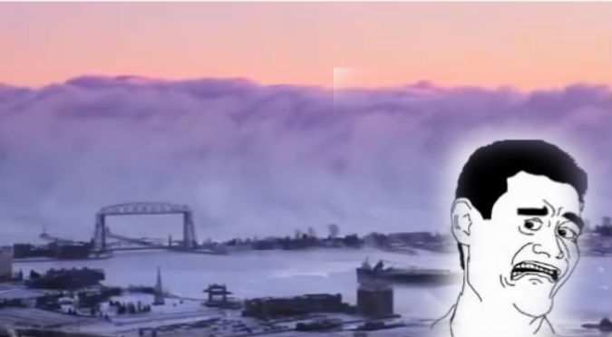 ¿Profecía cumplida? Esta es la ola de niebla apocalíptica - VIDEO