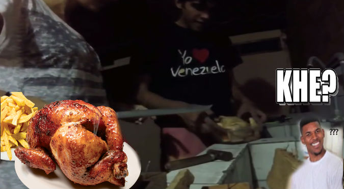 YouTube:  Venezolanos prepararon pollo a la brasa por primera vez y este fue el resultado