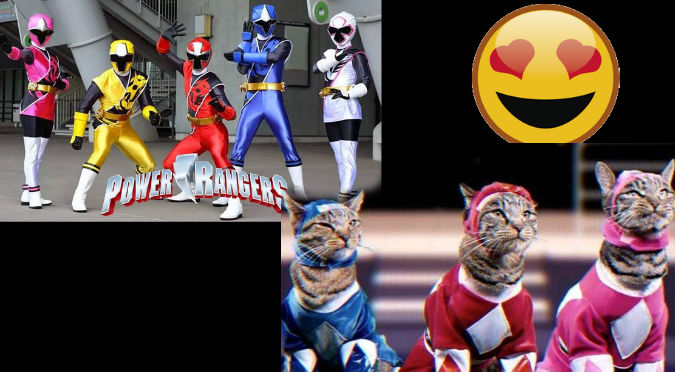 YouTube: ¿Qué poderes  tienen estos 'Gatos Rangers'? ¡Tienes que verlo!