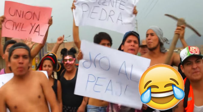 Youtube: ¿Cómo son las protestas en Perú? Mira esta divertida parodia