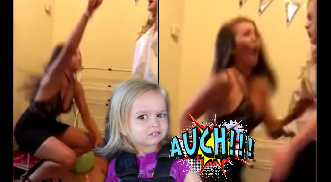 Facebook: Quería llamar la atención con su baile 'hot', pero sufrió terrible impase - VIDEO